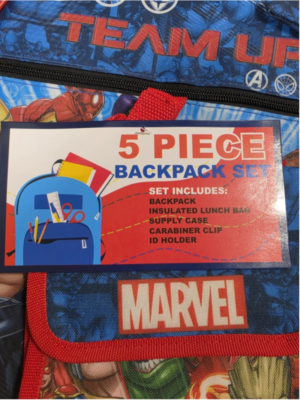 Marvel Spiderman Hulk Guardians of The Galaxy Iron Man 5 Piece Set 16
